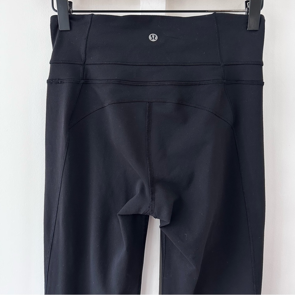 LULULEMON black Groove Pant Flare - Picture 7 of 8
